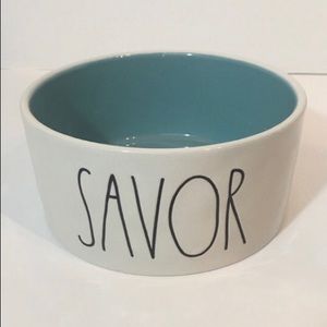 Cute Rae Dunn “Savor” Bowl.